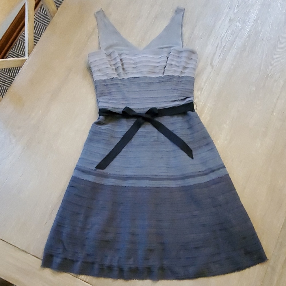 Grey ombre cocktail dress